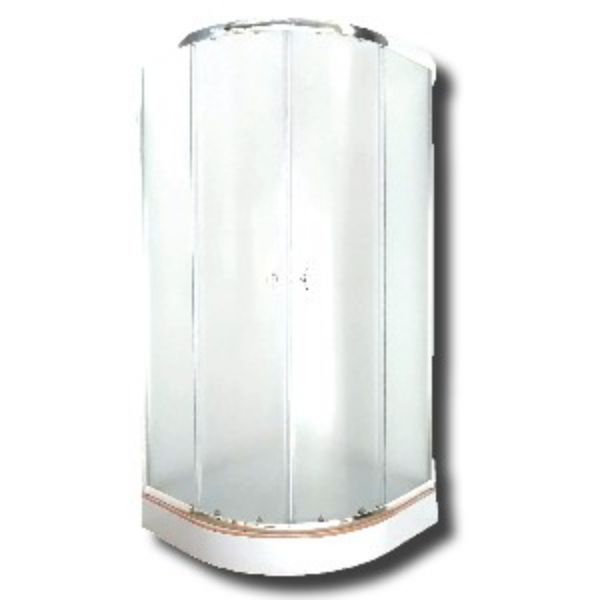 Picture of SHOWER DOOR RND CLEAR 900*900*1800 SLIDE