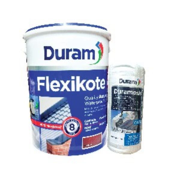 Picture of DURAM FLEXIKOTE 5LT GREY + MEMBRANE