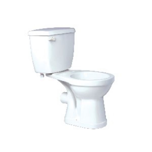 Picture of TOILET SET 2PCE F/FLUSH CC SOLO -WHITE