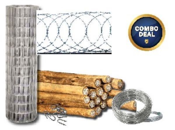 Picture of 30 m HeavDuty Fence + Razor Wire